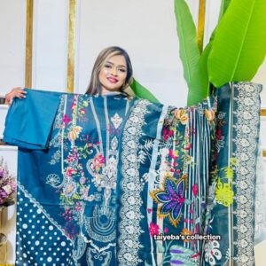 Premium Cotton Digital Print Three Piece