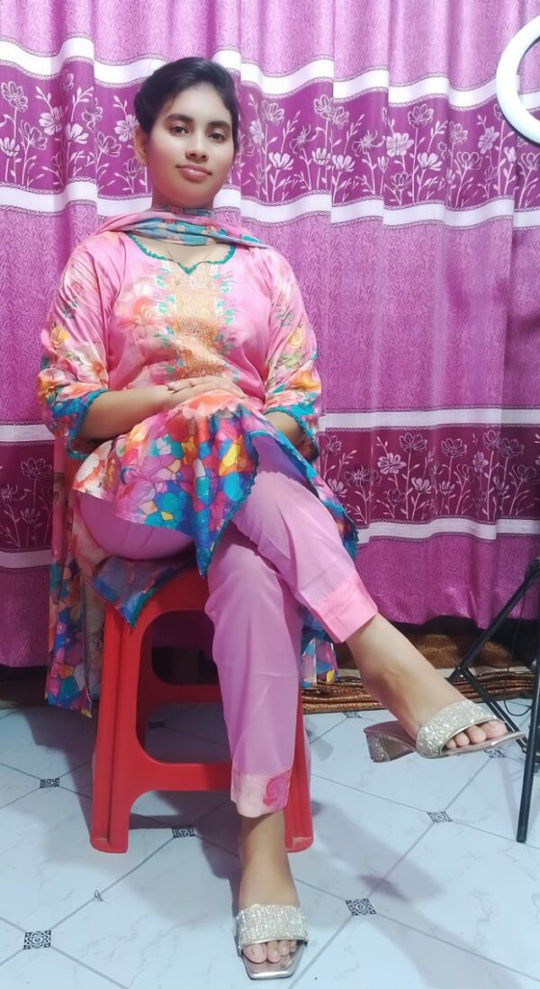 Premium Cotton Digital Print Three Piece - Image 3