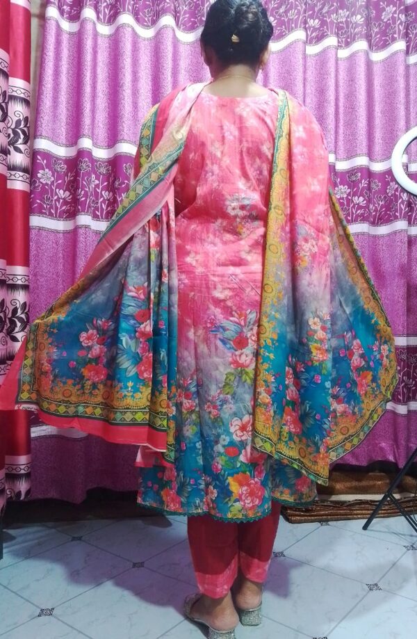 Premium Cotton Digital Print Three Piece - Image 2