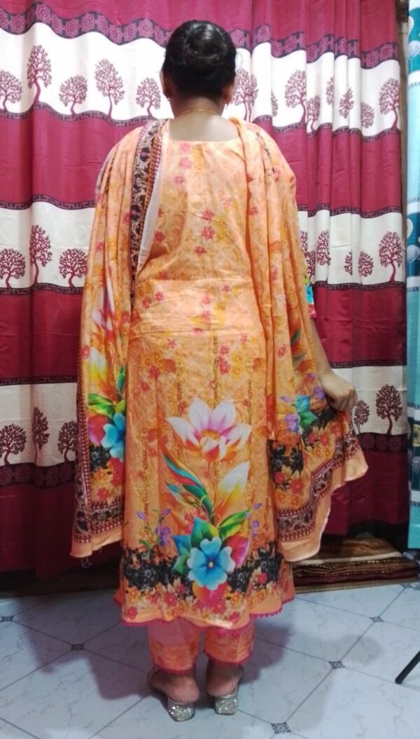 Premium Cotton Digital Print Three Piece - Image 2
