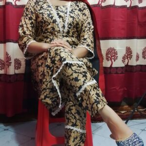 Premium Cotton Print Three Piece