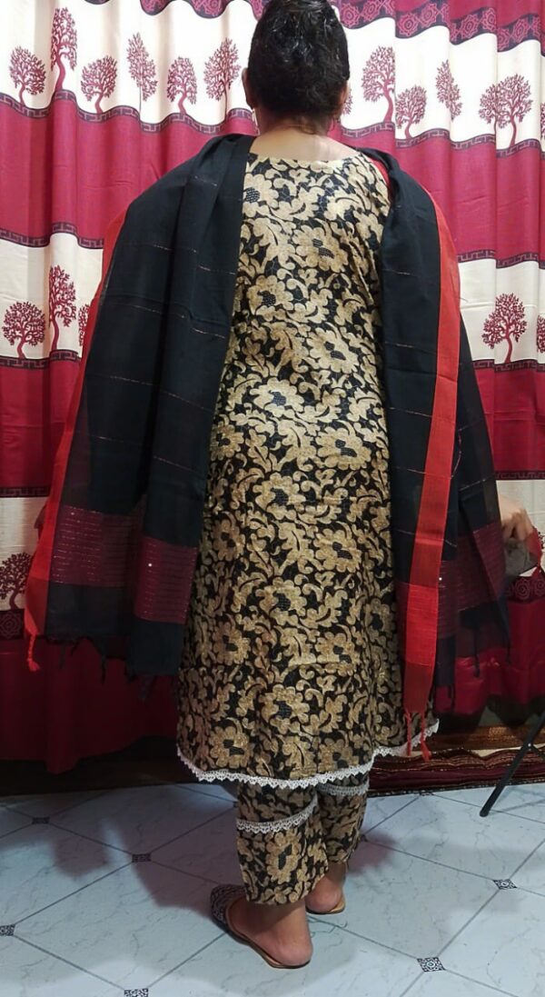 Premium Cotton Print Three Piece - Image 4