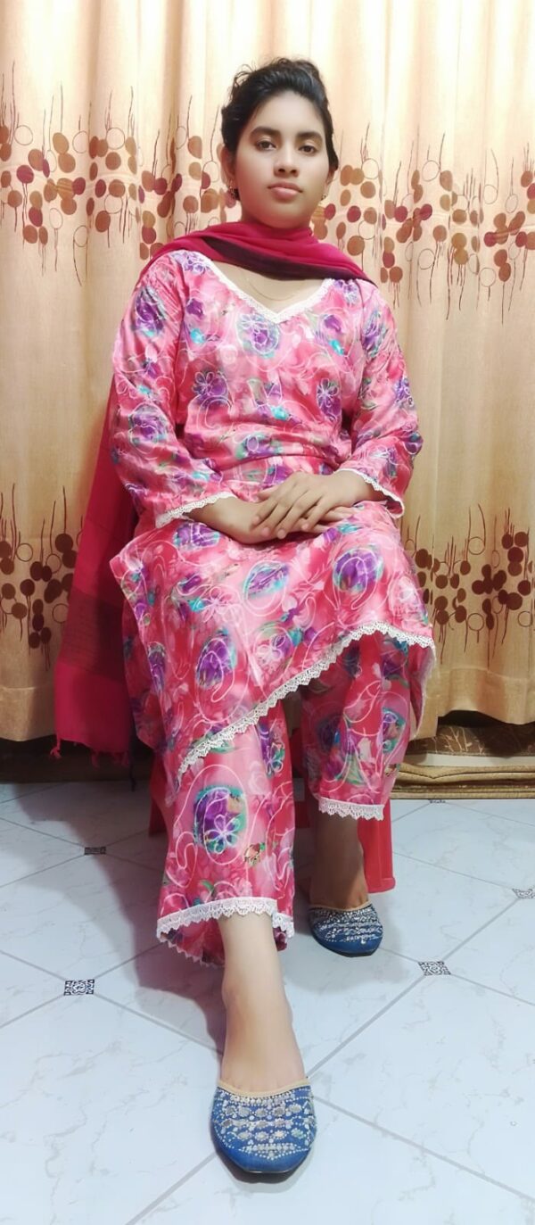 Premium Cotton Print Three Piece