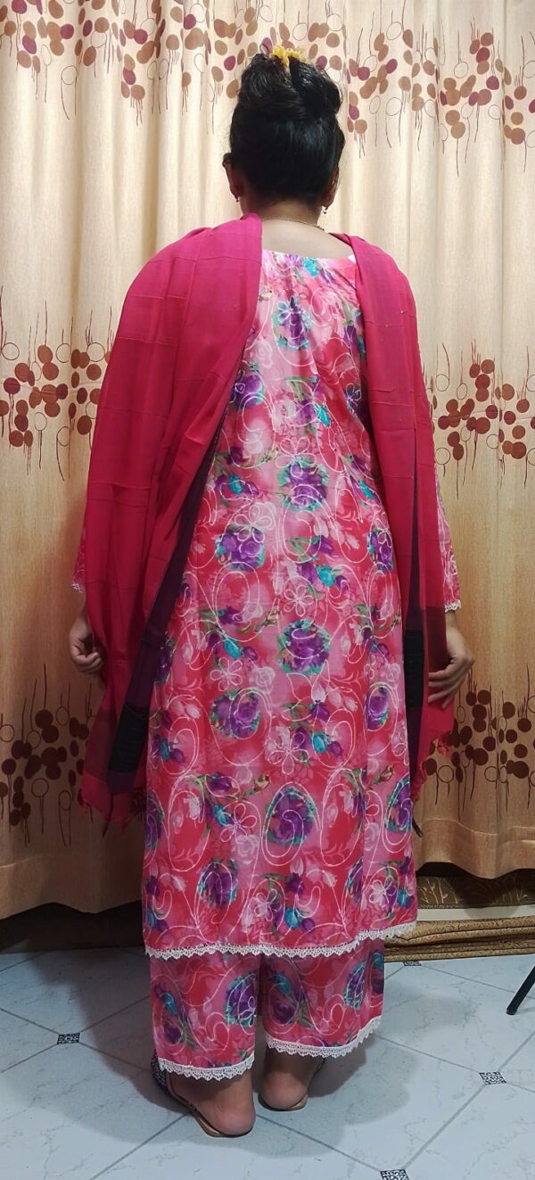 Premium Cotton Print Three Piece - Image 4