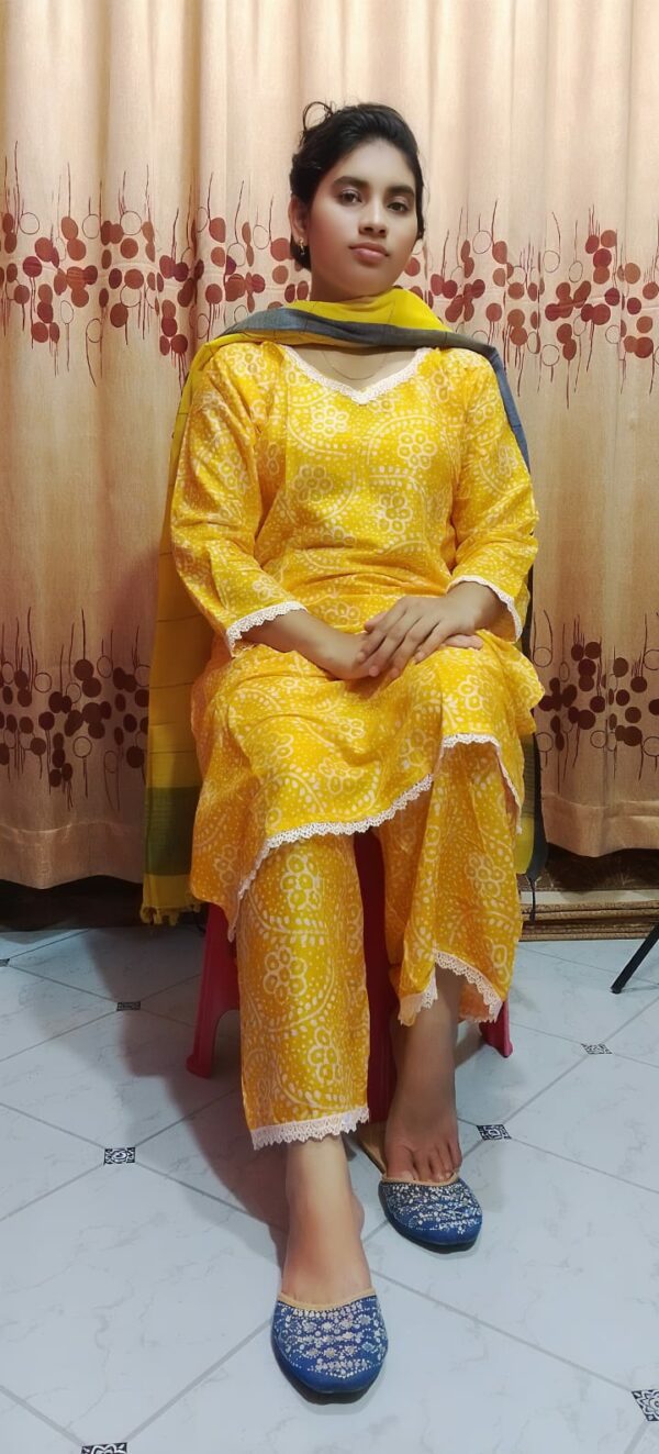 Premium Cotton Print Three Piece - Image 3