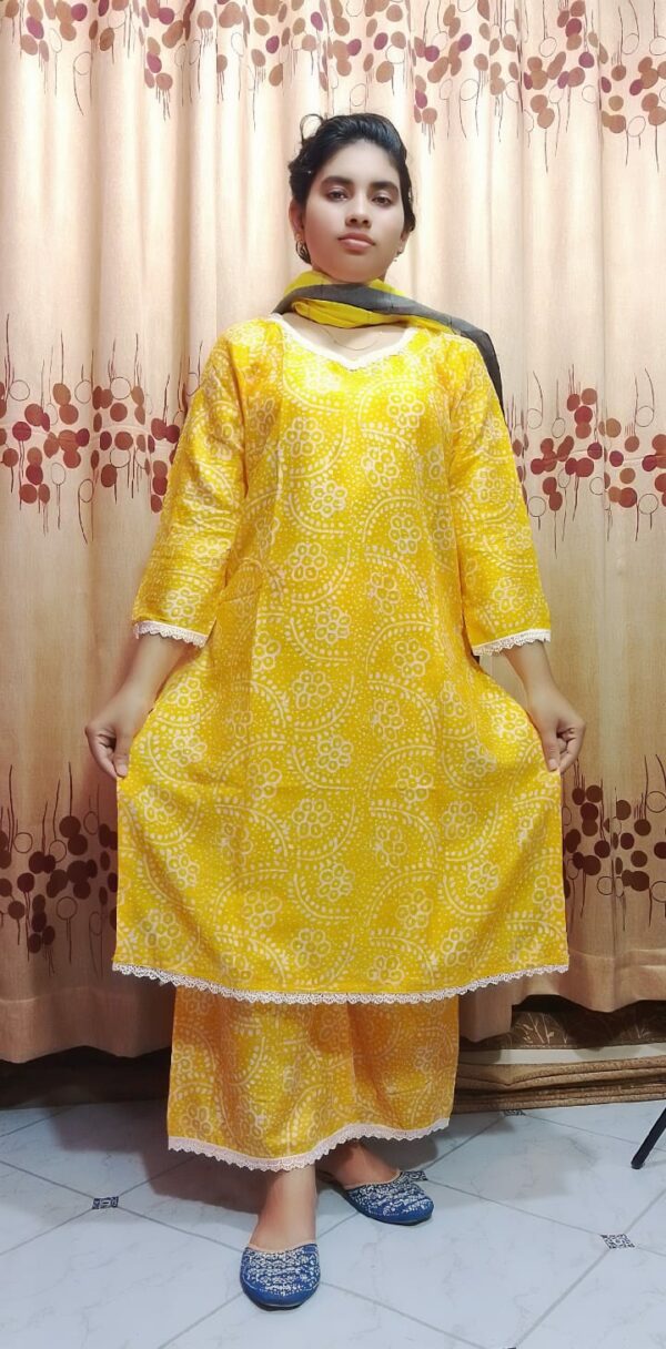 Premium Cotton Print Three Piece - Image 2
