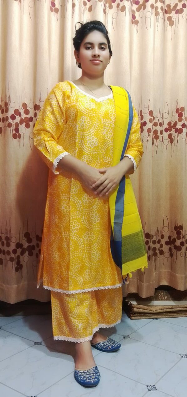 Premium Cotton Print Three Piece