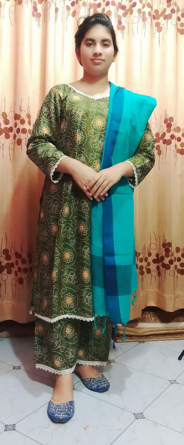 Premium Cotton Print Three Piece - Image 3