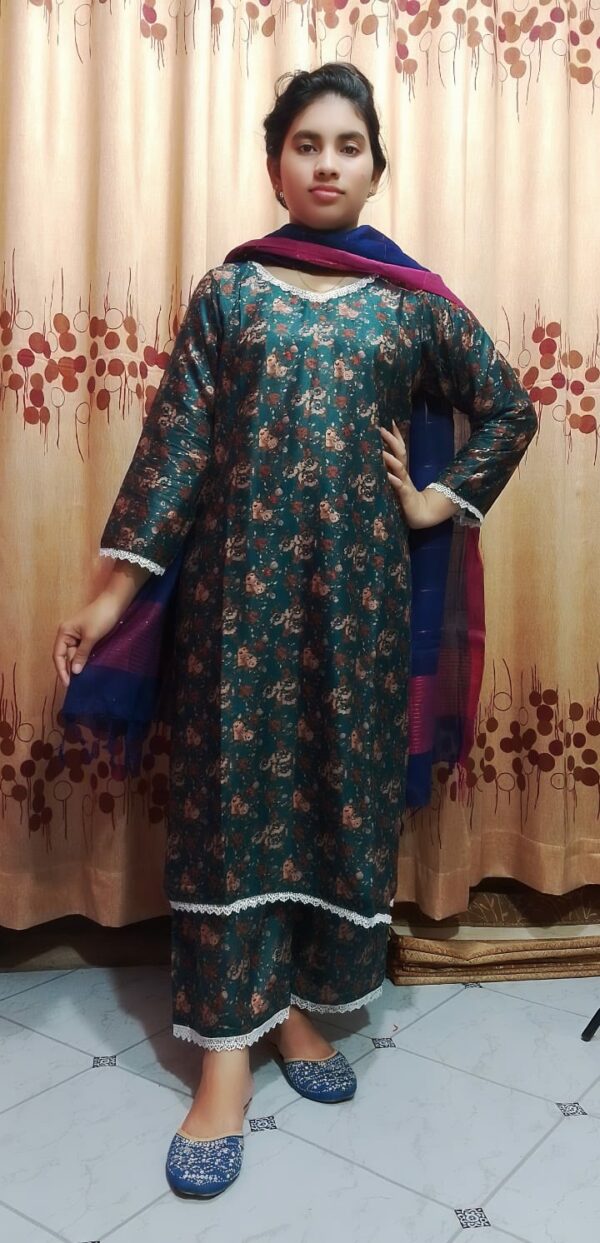 Premium Cotton Print Three Piece - Image 2