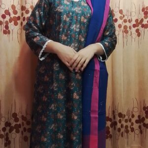 Premium Cotton Print Three Piece