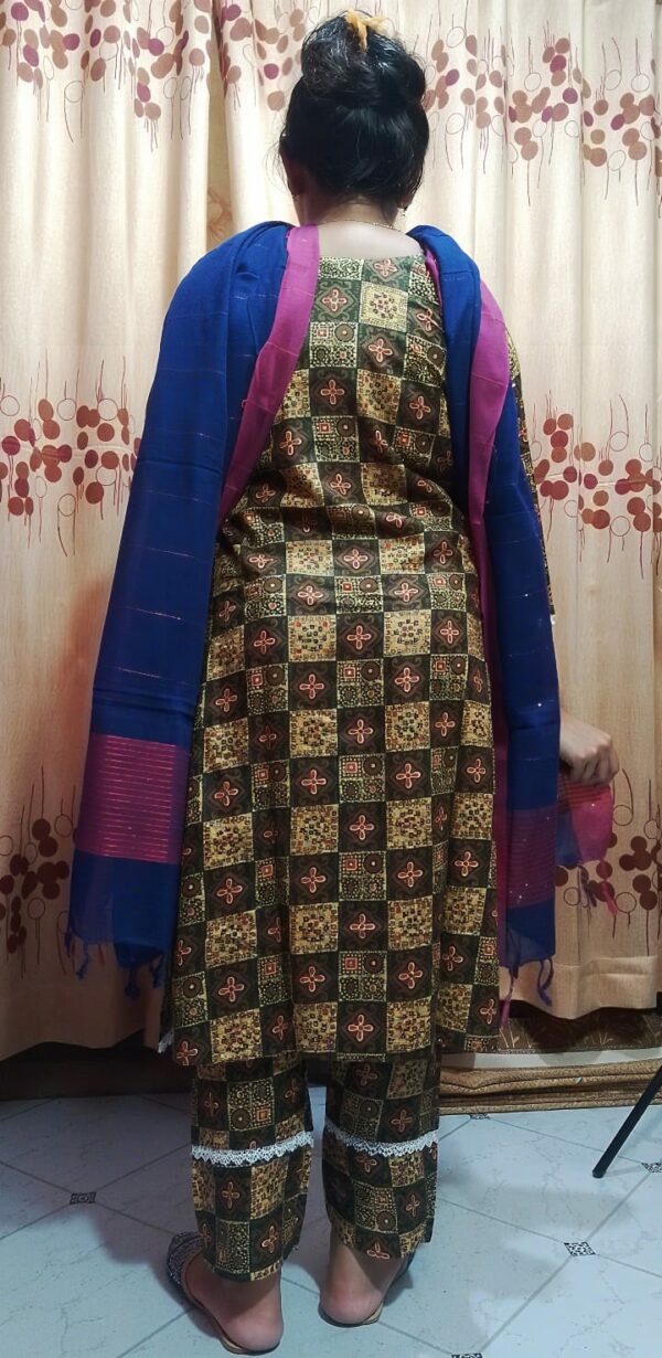 Premium Cotton Print Three Piece - Image 3